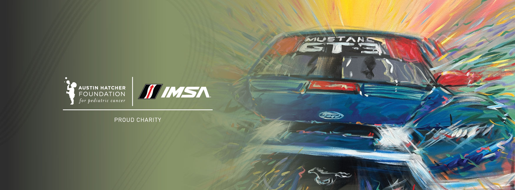 Six Hours of the Glen Bill Patterson Painting - Ford 2026